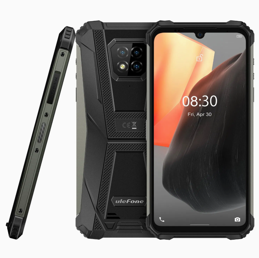 Ulefone Armor 8 Pro Rugged Smartphone | 6.1" HD+ Display | Android 11 | Octa-Core | IP68/IP69K Waterproof | 4G Dual SIM