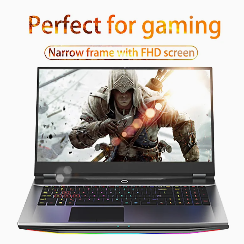 Gaming & Business Laptop | 15.6" FHD Display | RGB Backlit Keyboard | High-Performance Laptop for Gaming, Design & Office