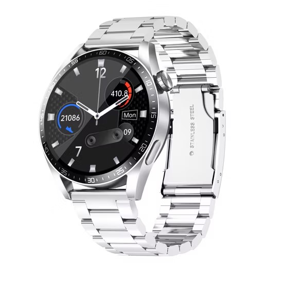 Smart Watch with Metal Strap