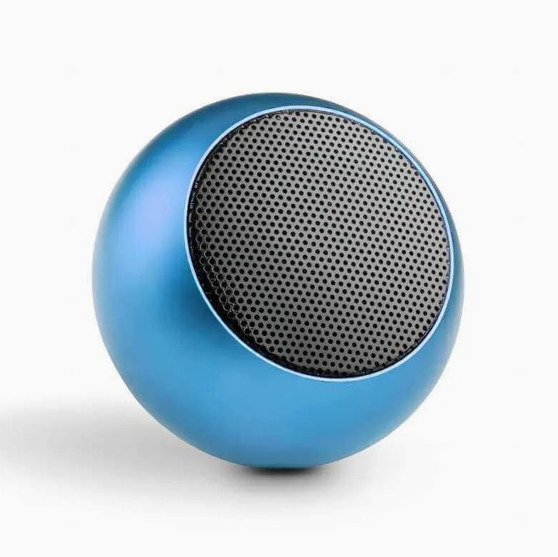 Mini Portable Bluetooth Speaker with Deep Bass, Rechargeable Battery & Wireless Outdoor Audio