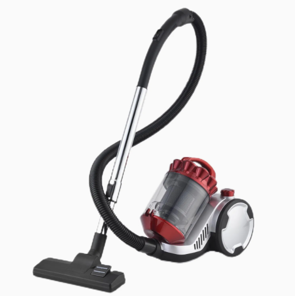 Bagless Canister Vacuum Cleaner with Cyclonic Suction