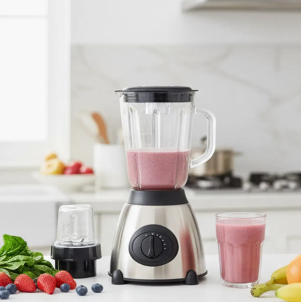 AKL High-Performance Blender & Mixer Grinder | Multi-Purpose Kitchen Appliance | Stainless Steel Finish